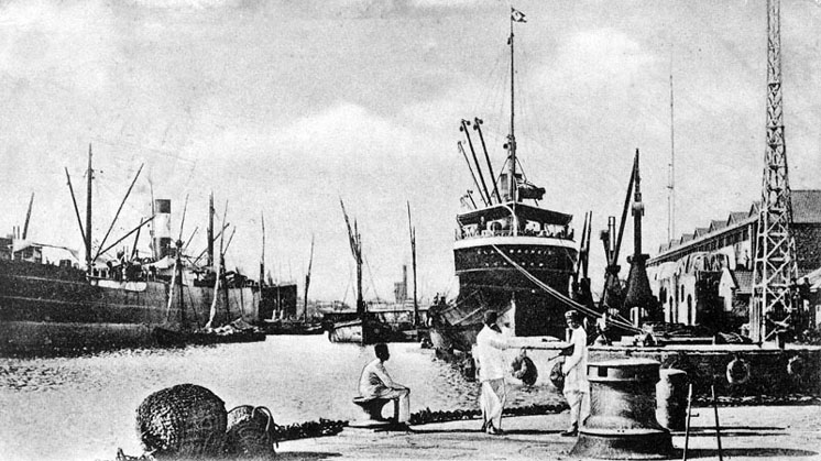 Bombay Victoria Dock, circa 1900